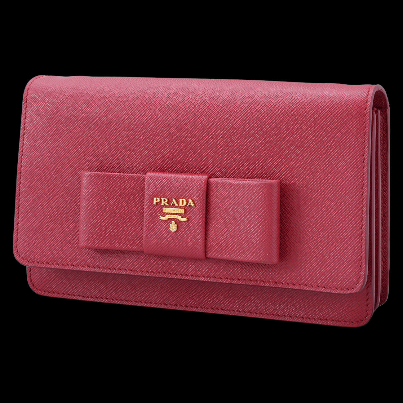 PRADA(USED)프라다 BT1009 사피아노 리본 장식 크로스백