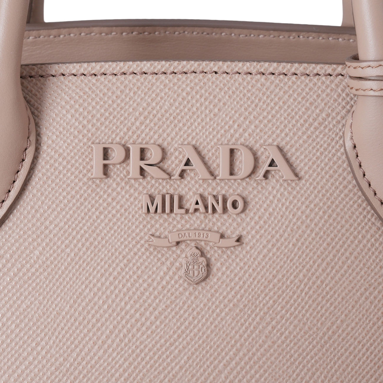 PRADA(USED)프라다 1BA269 사피아노 모노크롬 미니 투웨이백