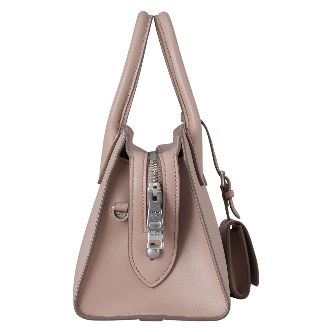 PRADA(USED)프라다 1BA269 사피아노 모노크롬 미니 투웨이백