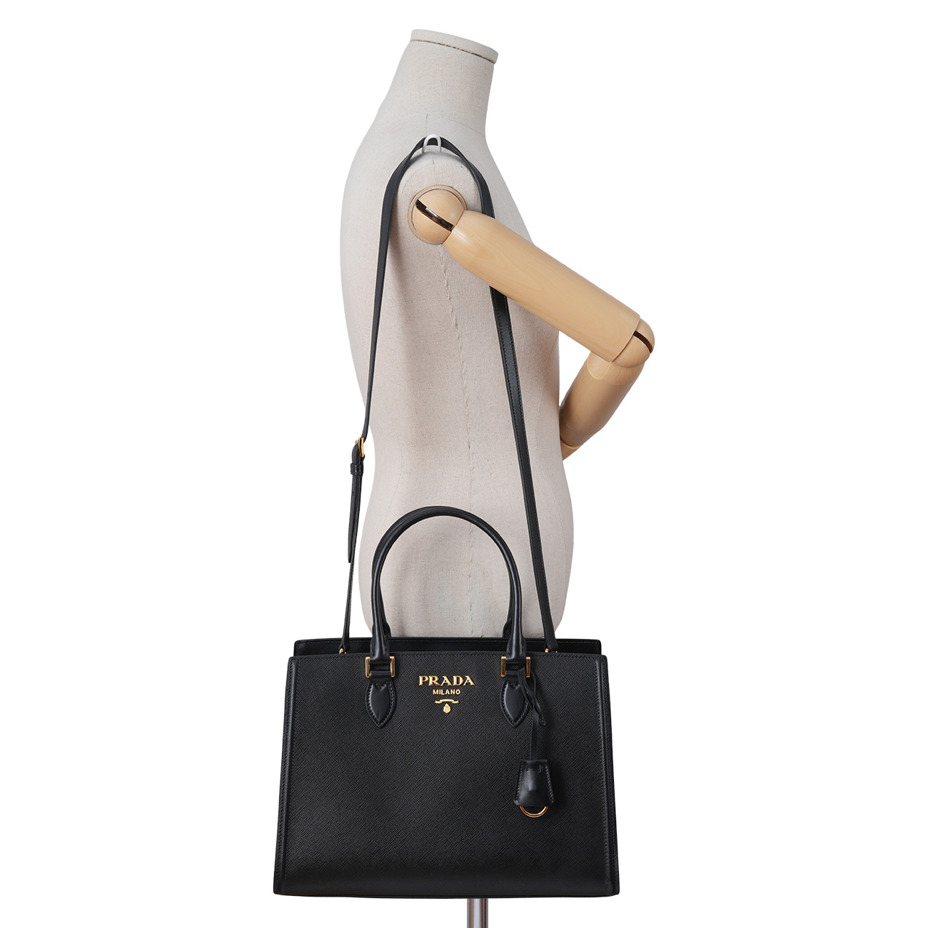 PRADA(USED)프라다 1BA228 사피아노 토트백