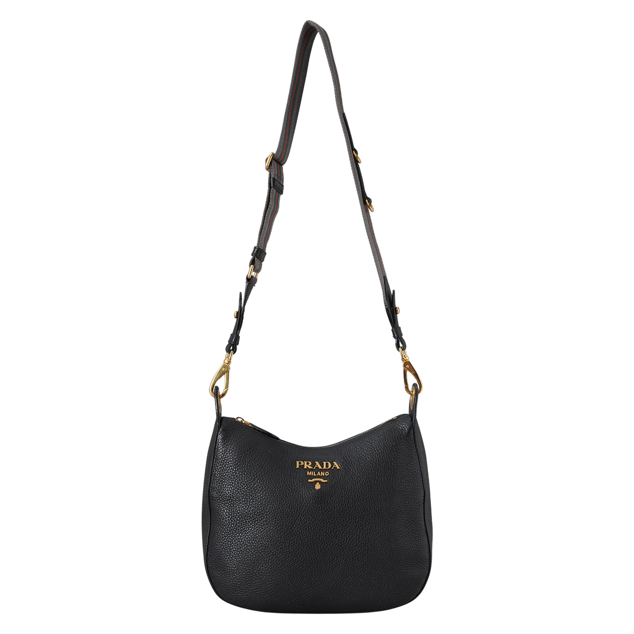 PRADA(USED)프라다 1BC166 비텔로 피닉스 호보백