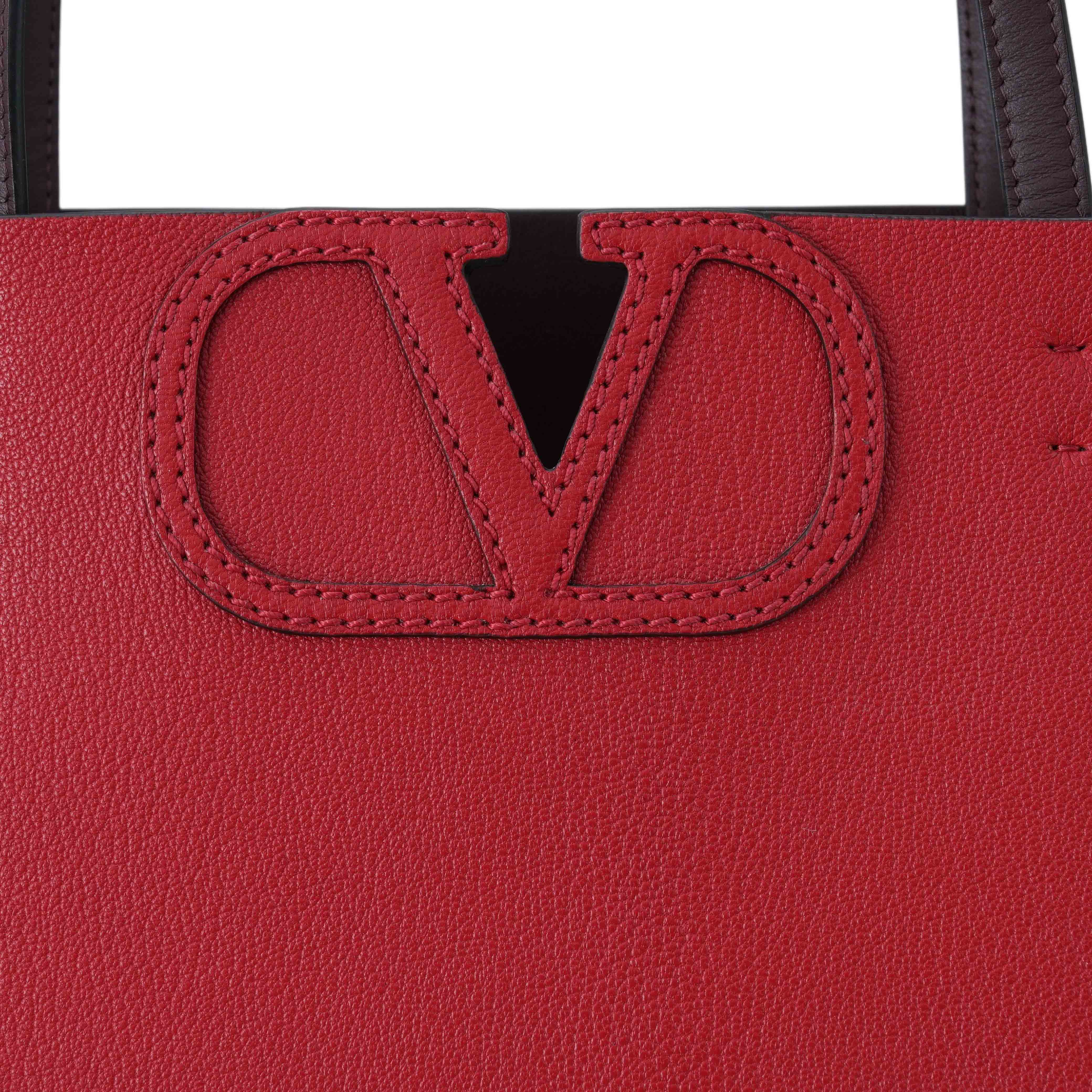 VALENTINO(USED)발렌티노 TW2B0F95 발렌티노 V로고 쇼퍼백