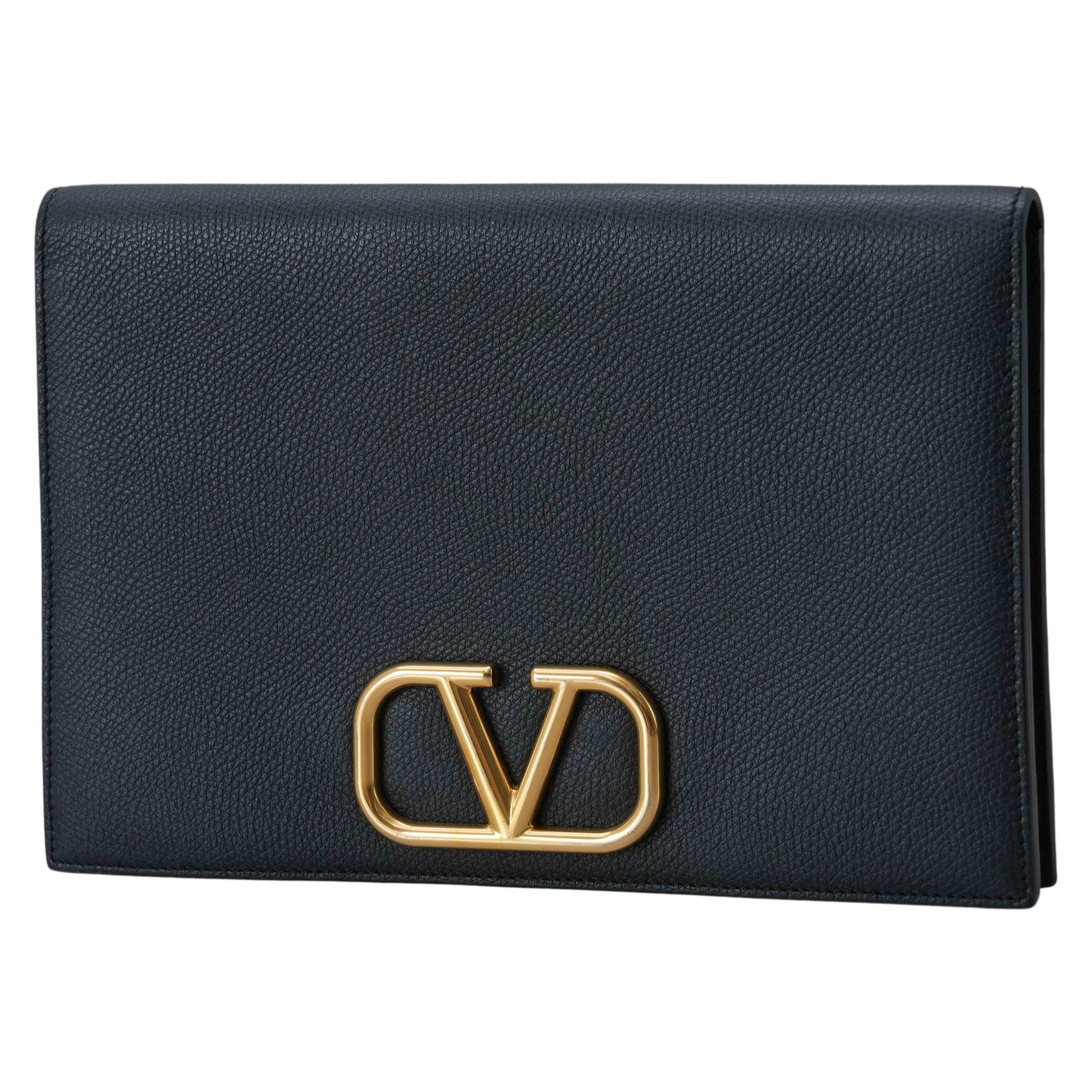 VALENTINO(USED)발렌티노 V링 클러치