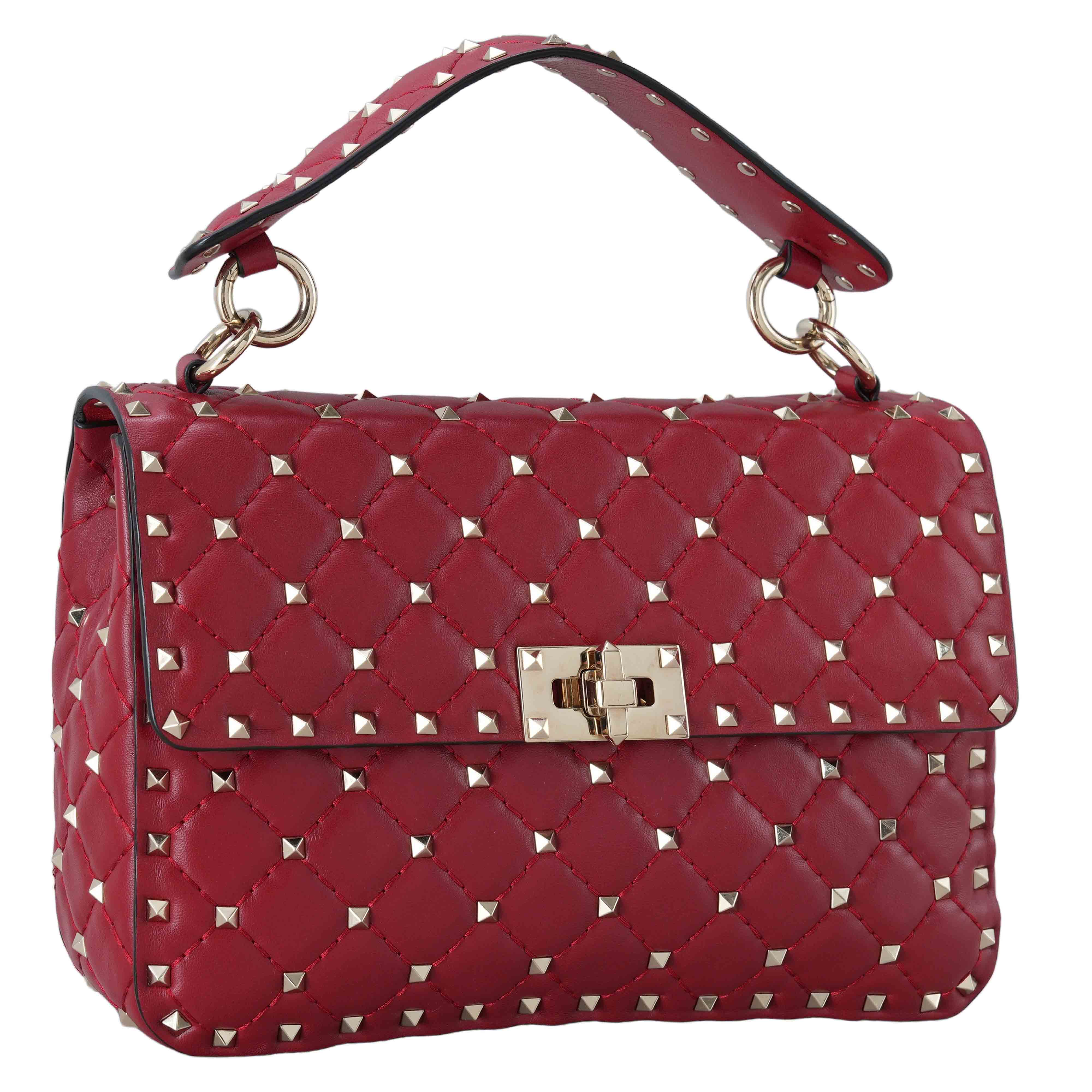 VALENTINO(USED)발렌티노 락스터드 퀼팅 체인백