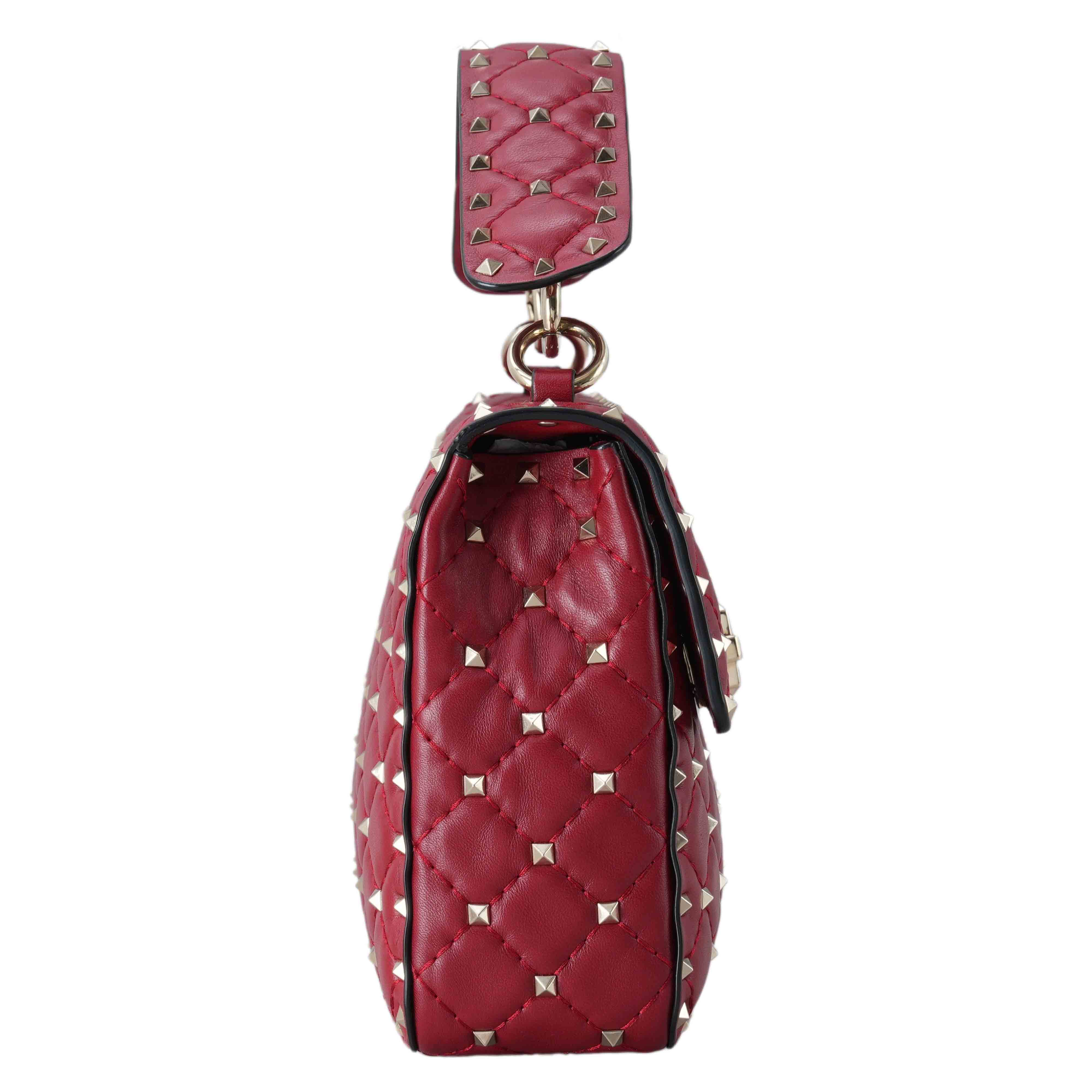 VALENTINO(USED)발렌티노 락스터드 퀼팅 체인백
