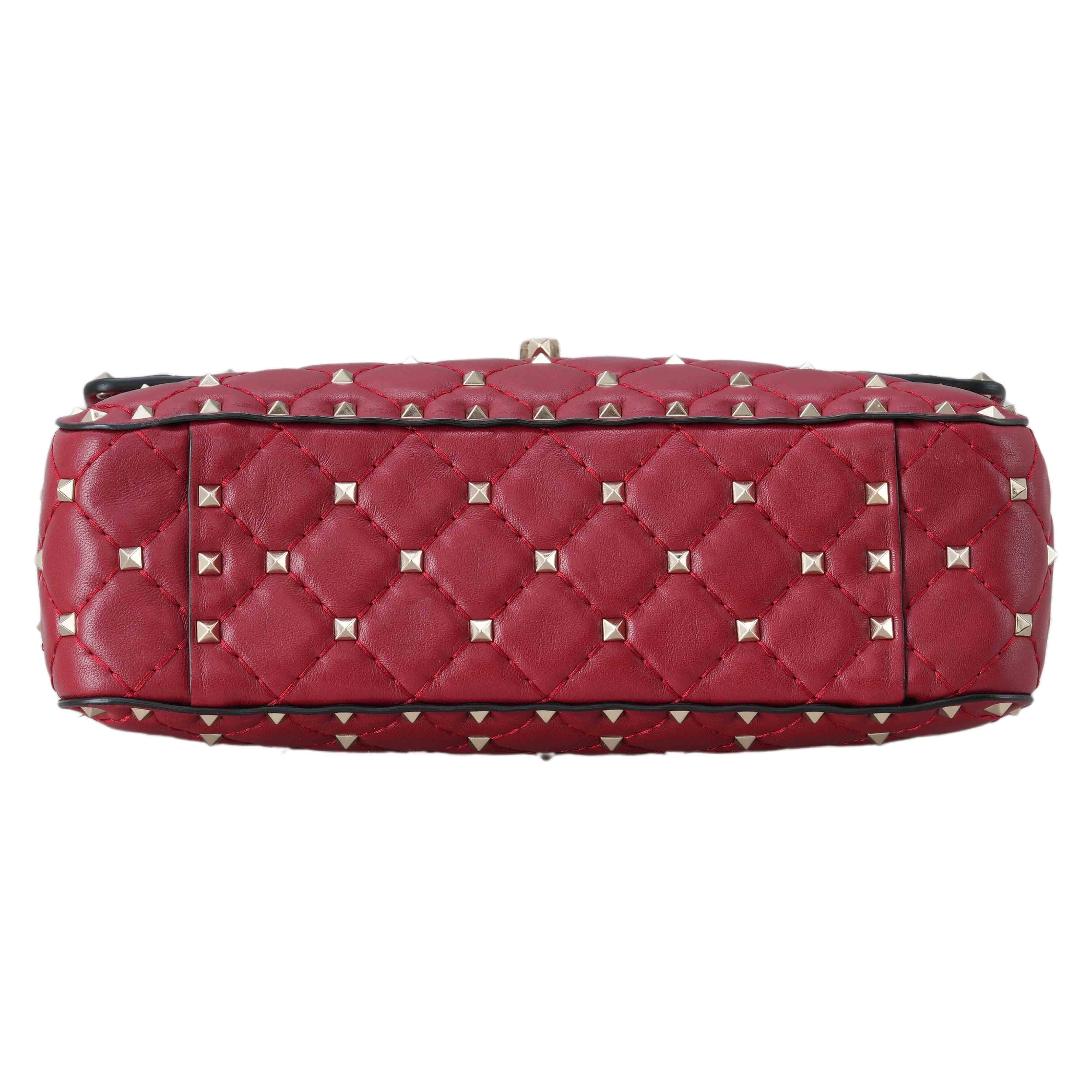 VALENTINO(USED)발렌티노 락스터드 퀼팅 체인백