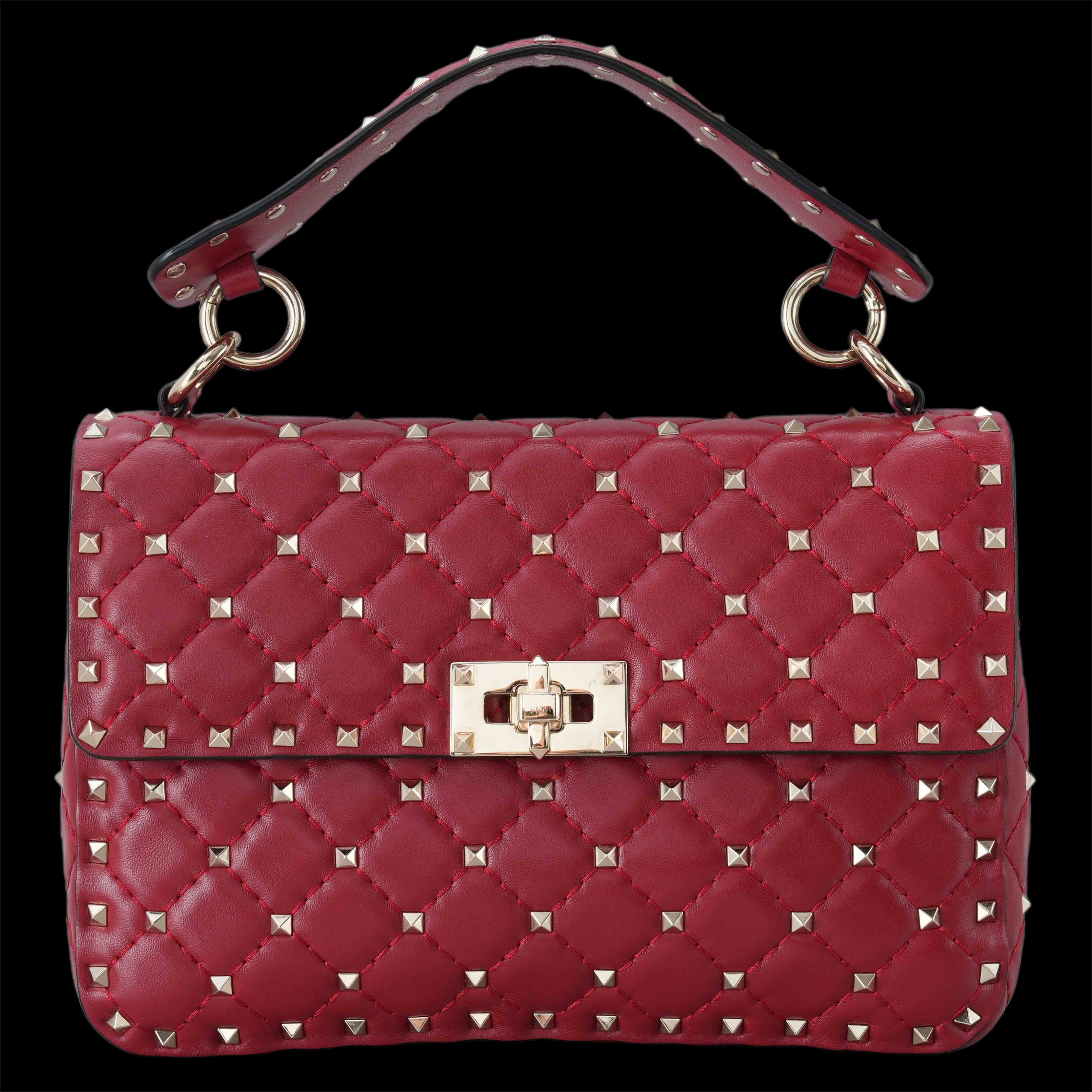 VALENTINO(USED)발렌티노 락스터드 퀼팅 체인백