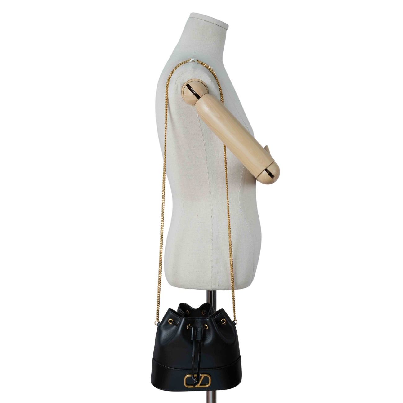 VALENTINO(USED)발렌티노 V로고 버킷백