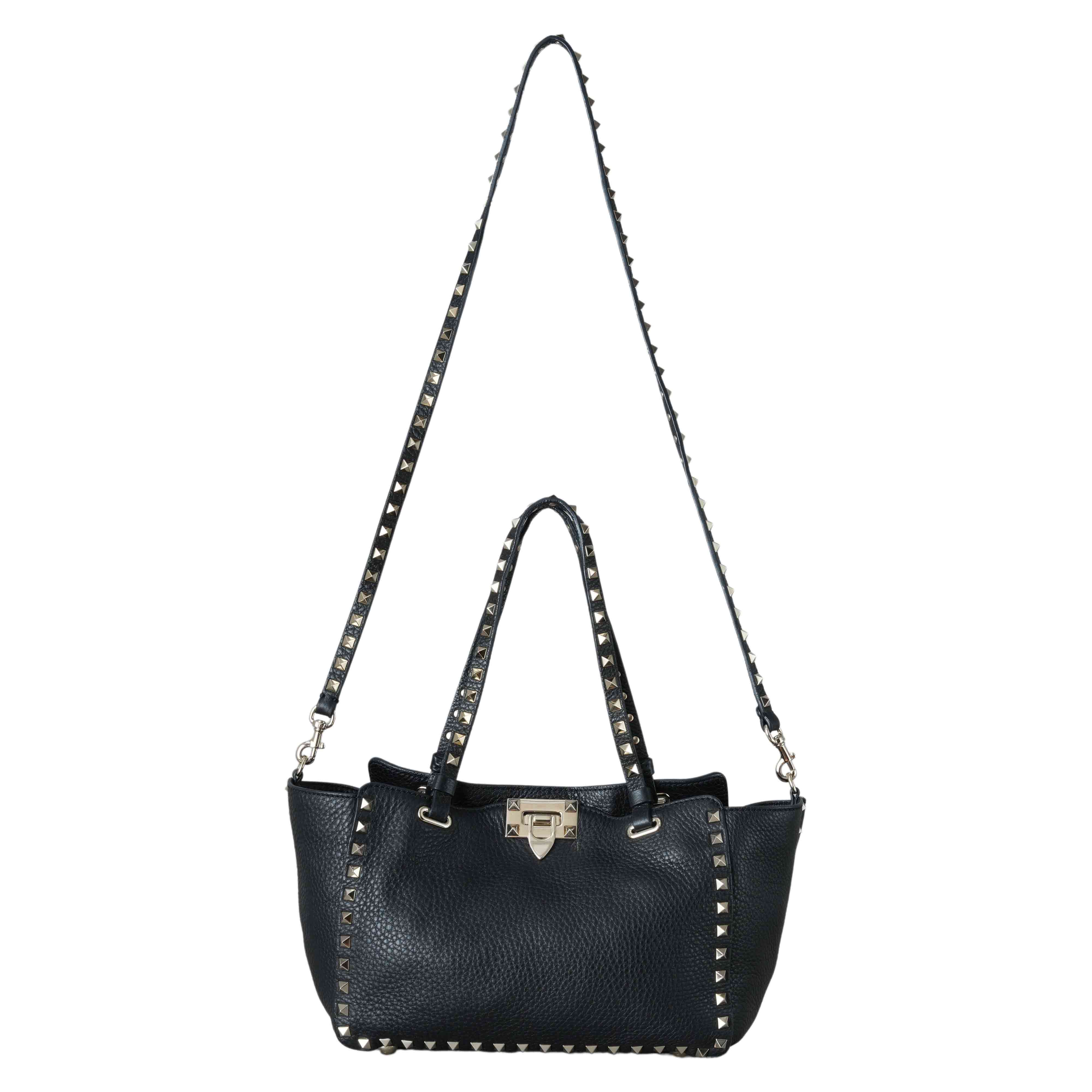 VALENTINO(USED)발렌티노 락스터드 토트겸 숄더백
