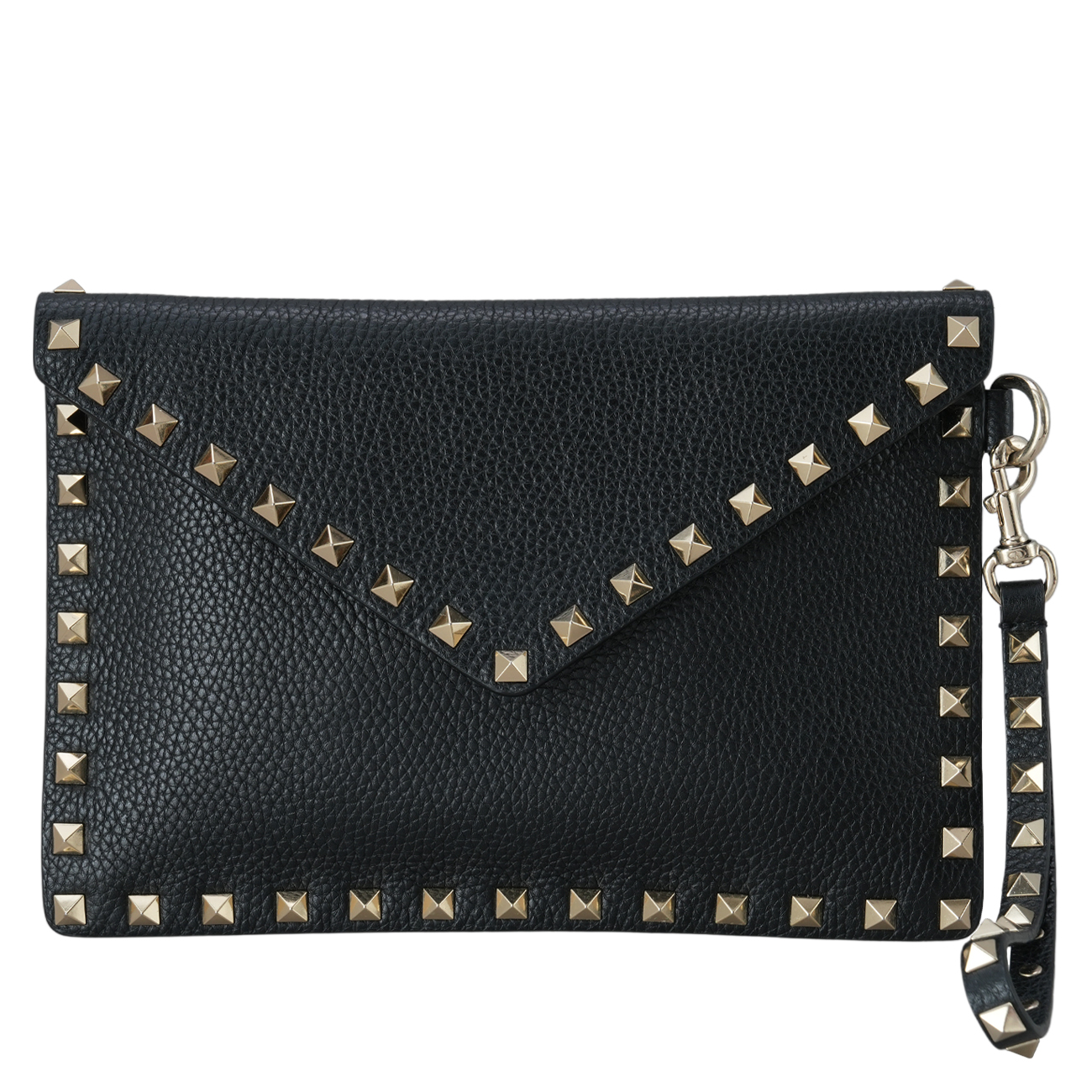 VALENTINO(USED)발렌티노 엔벨로프 락스터드 클러치