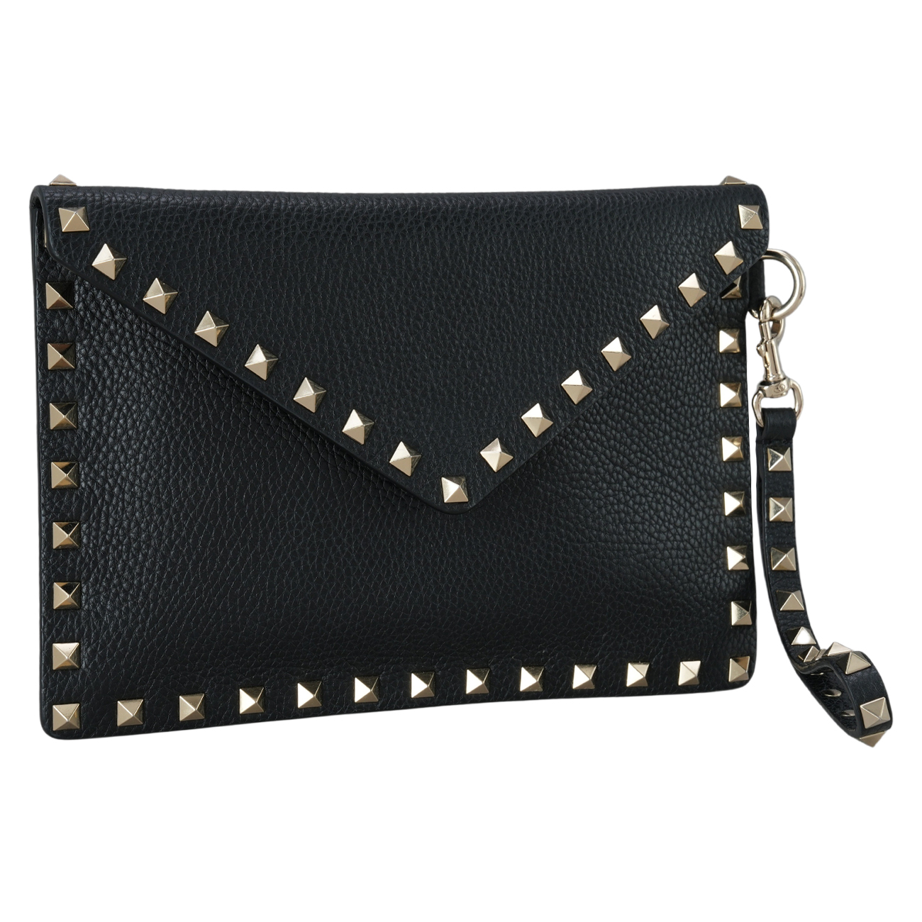 VALENTINO(USED)발렌티노 엔벨로프 락스터드 클러치