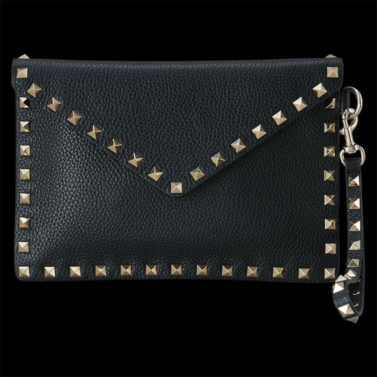 VALENTINO(USED)발렌티노 엔벨로프 락스터드 클러치