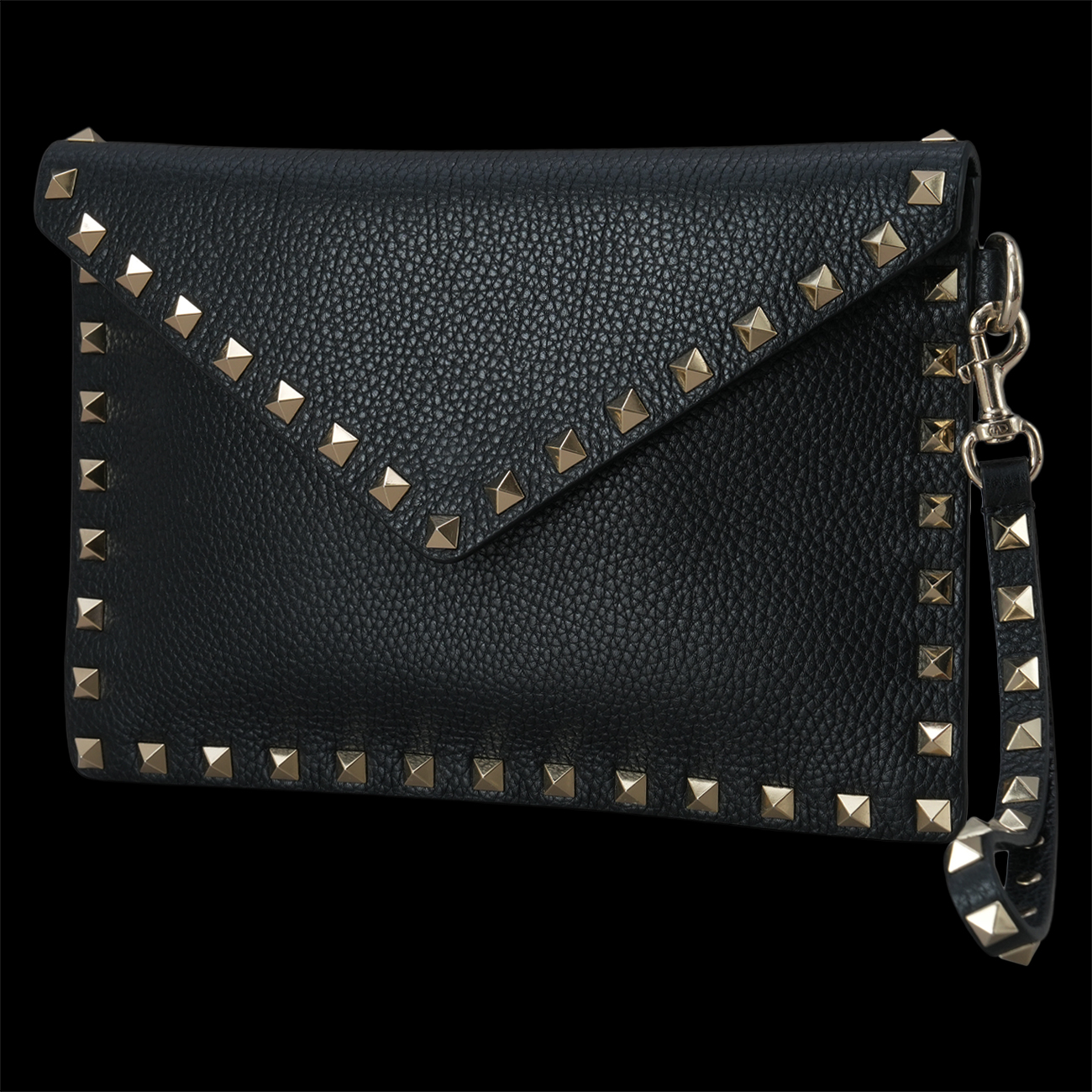 VALENTINO(USED)발렌티노 엔벨로프 락스터드 클러치