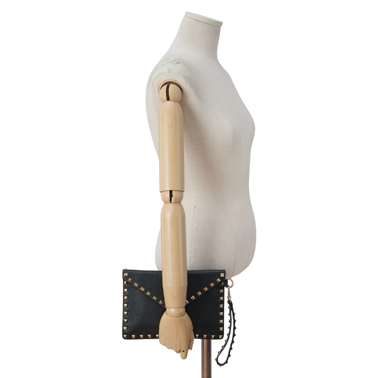 VALENTINO(USED)발렌티노 엔벨로프 락스터드 클러치