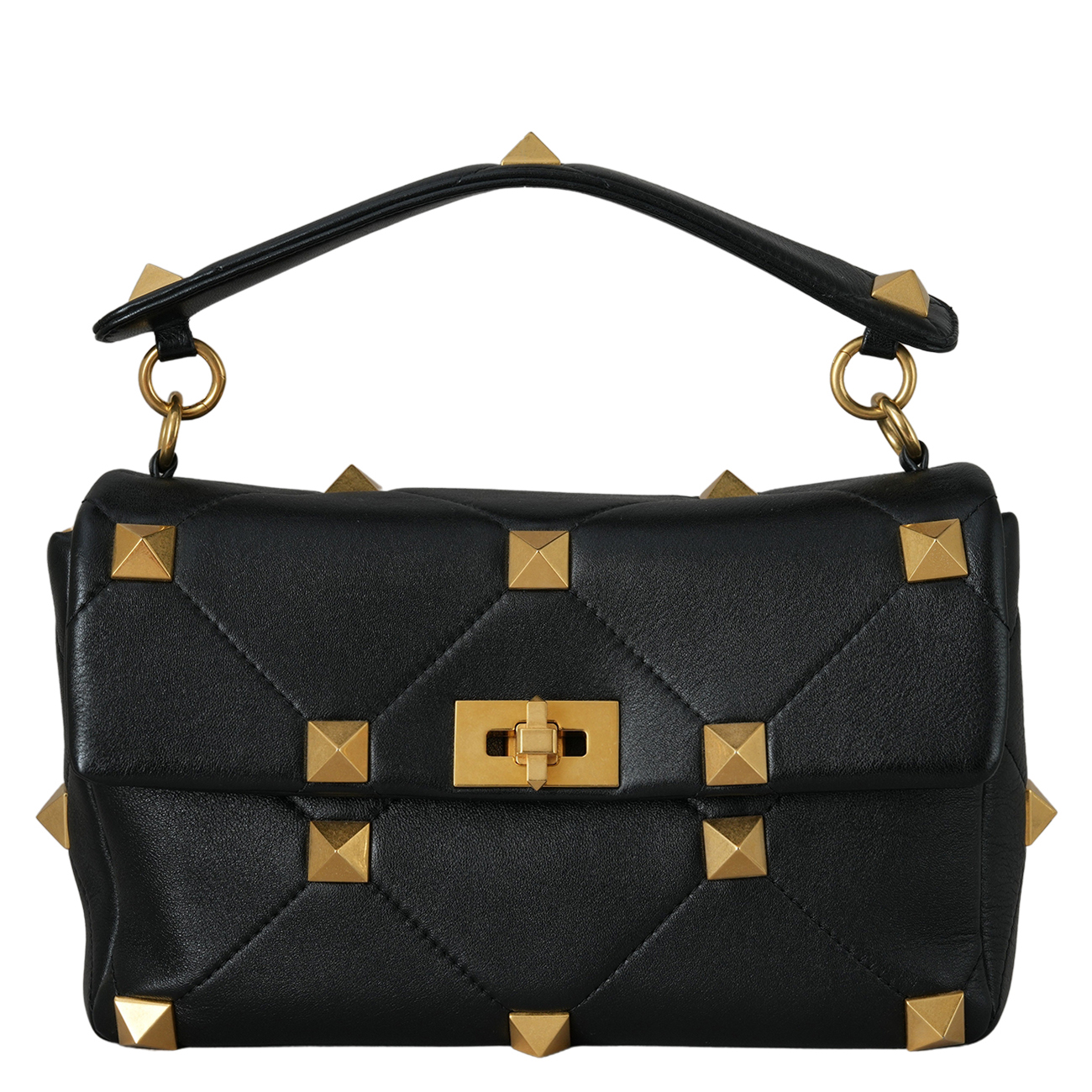 VALENTINO(USED)발렌티노 락스터드 체인 숄더백