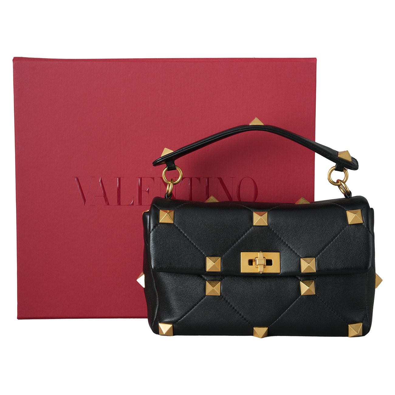 VALENTINO(USED)발렌티노 락스터드 체인 숄더백