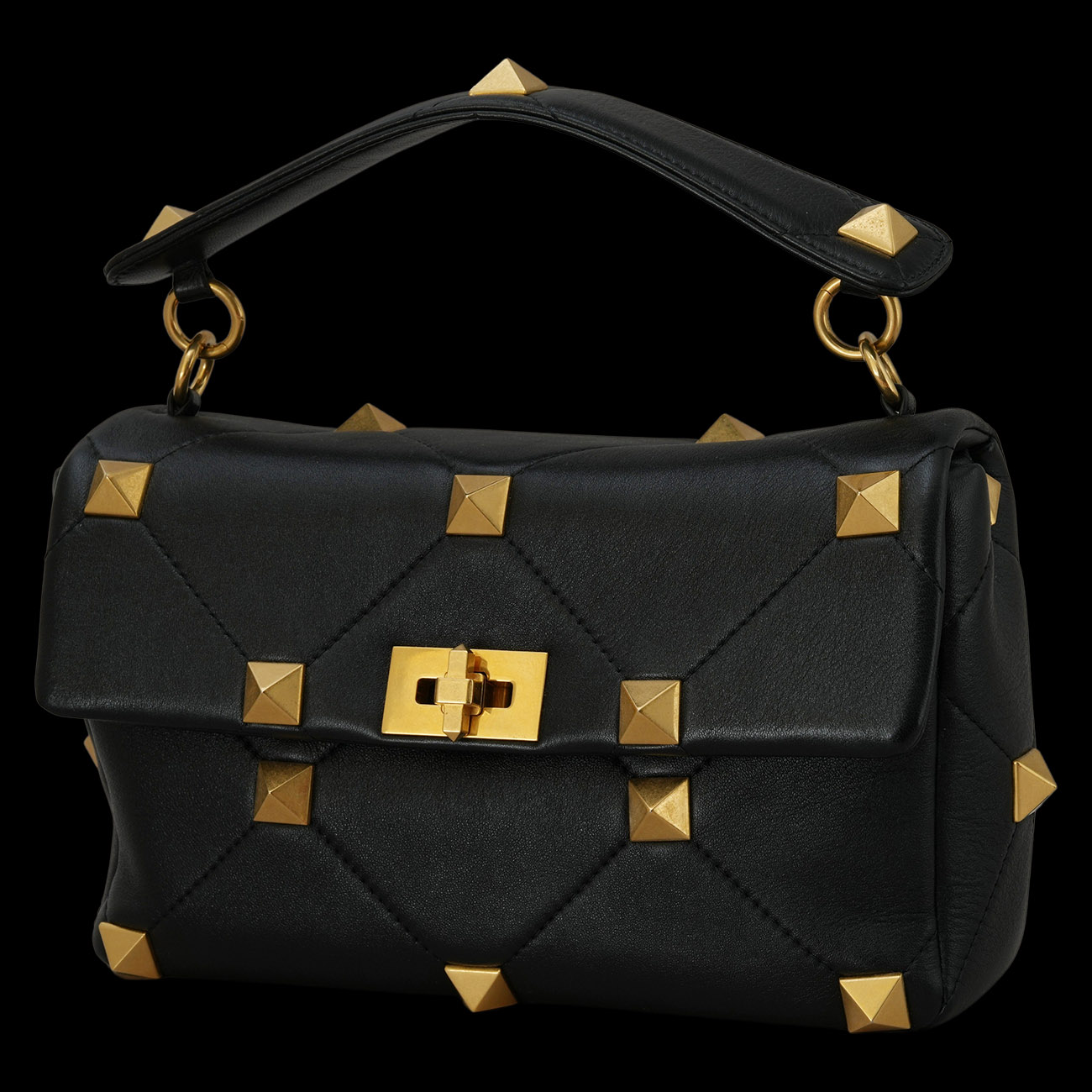 VALENTINO(USED)발렌티노 락스터드 체인 숄더백