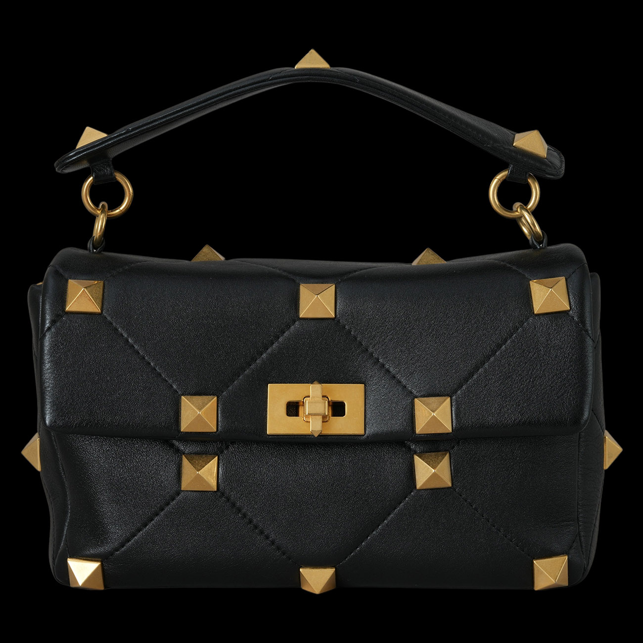 VALENTINO(USED)발렌티노 락스터드 체인 숄더백
