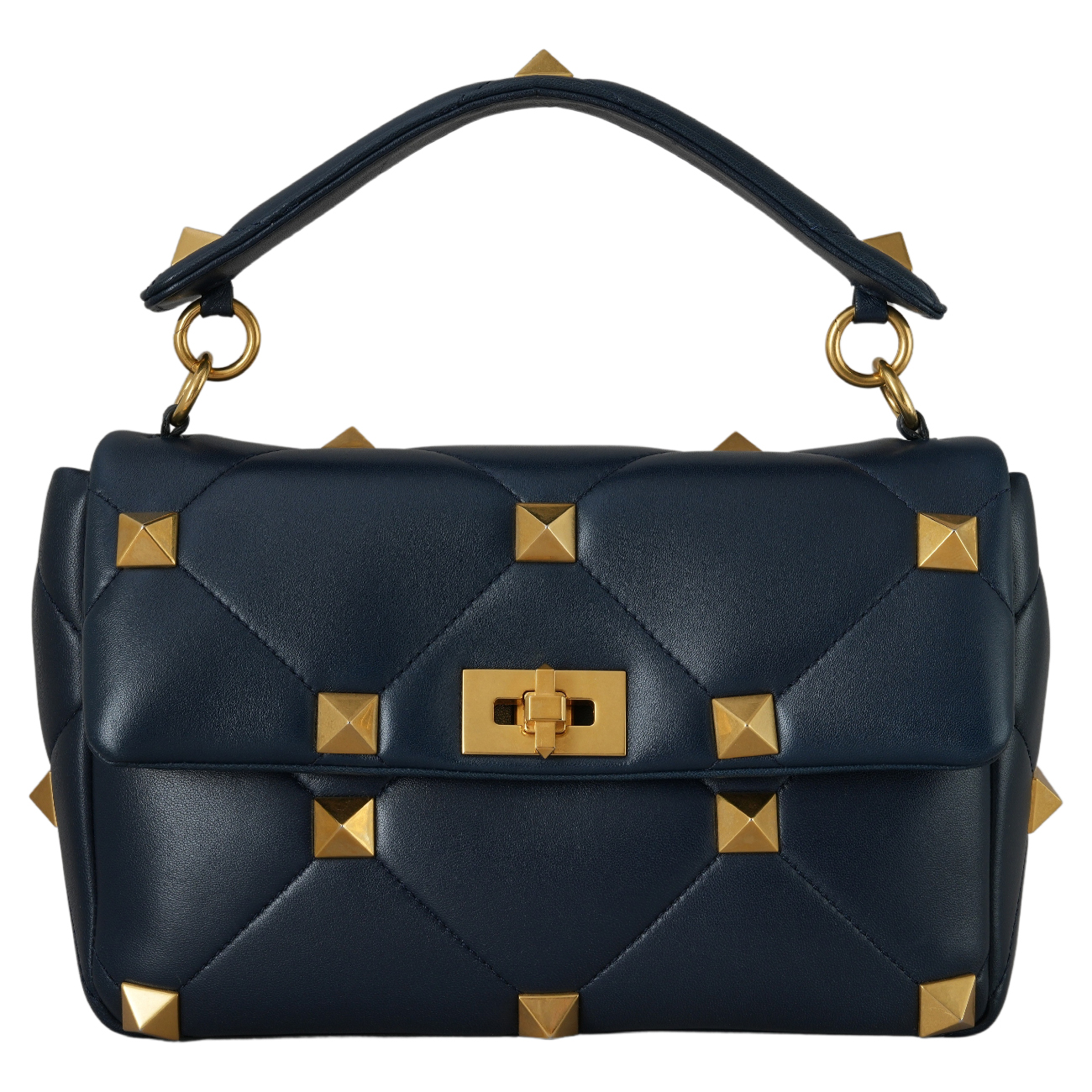 VALENTINO(USED)발렌티노 락스터드 스파이크 체인 숄더백