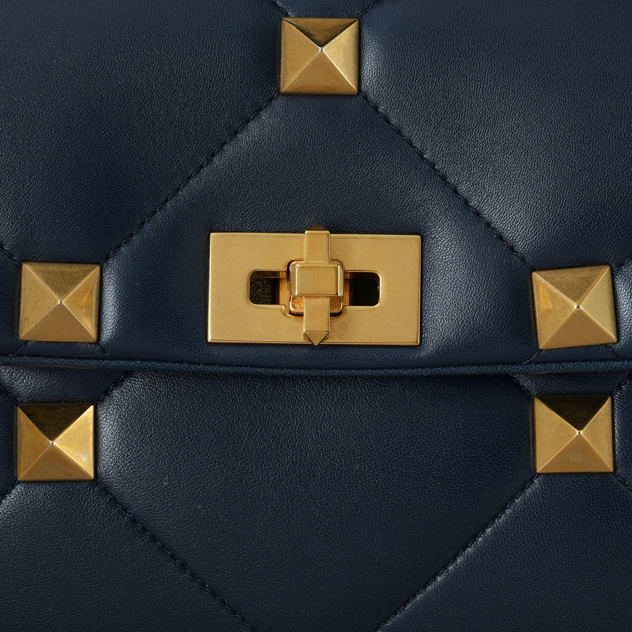 VALENTINO(USED)발렌티노 락스터드 스파이크 체인 숄더백