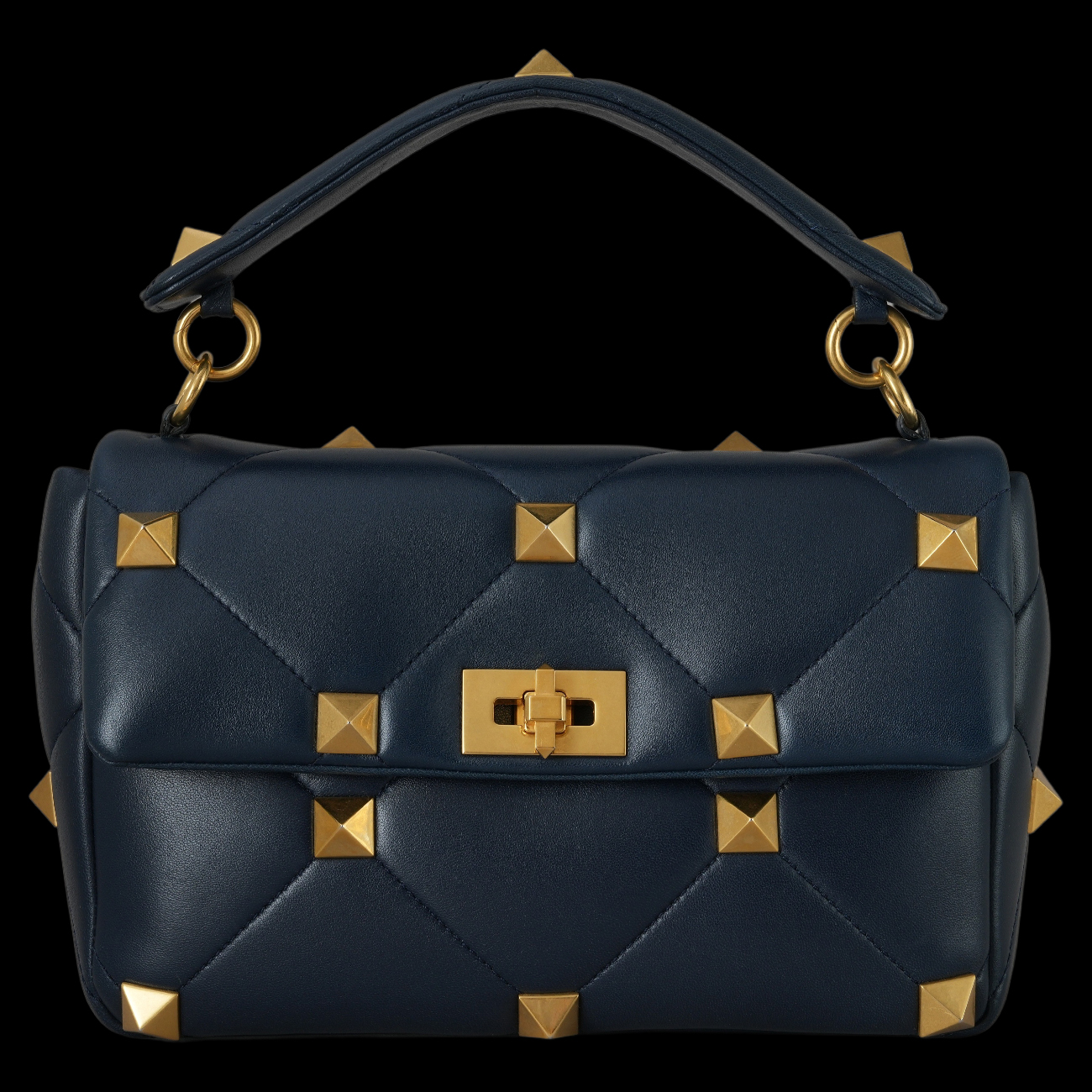 VALENTINO(USED)발렌티노 락스터드 스파이크 체인 숄더백