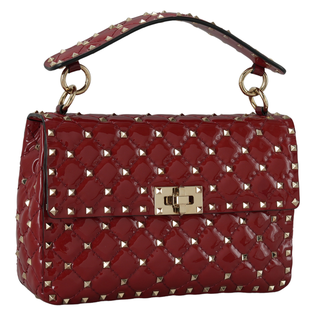 VALENTINO(USED)발렌티노 락스터드 스파이크 체인 숄더백
