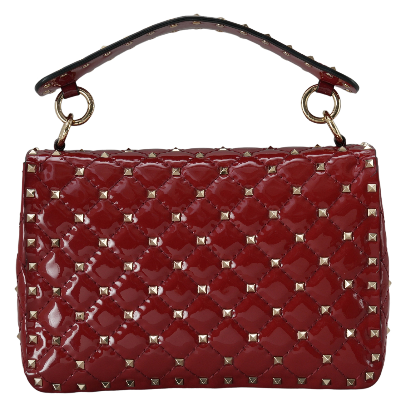 VALENTINO(USED)발렌티노 락스터드 스파이크 체인 숄더백
