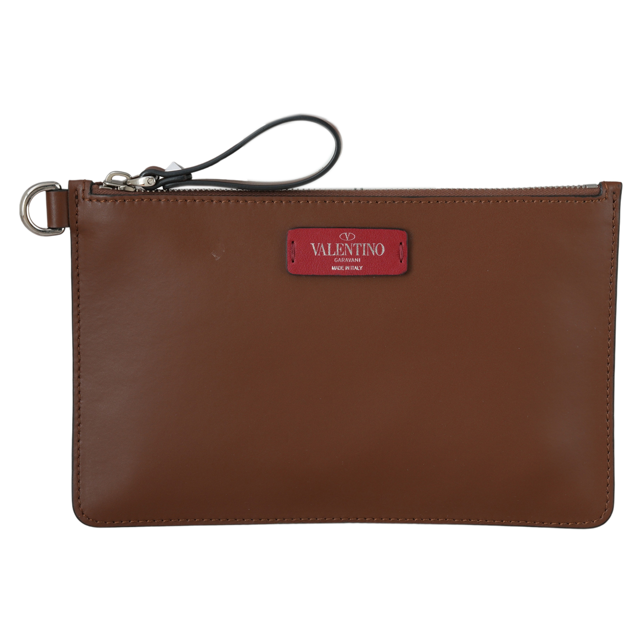 VALENTINO(USED)발렌티노 레더 팔라듐 토트백