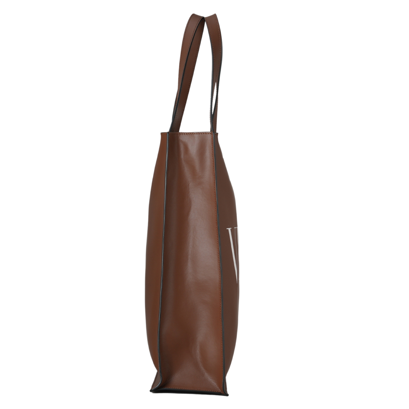 VALENTINO(USED)발렌티노 레더 팔라듐 토트백