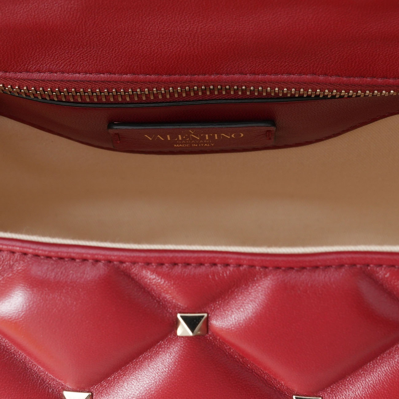 VALENTINO(USED)발렌티노 QW2B0B55NAP 락스터드 스파이크 숄더백