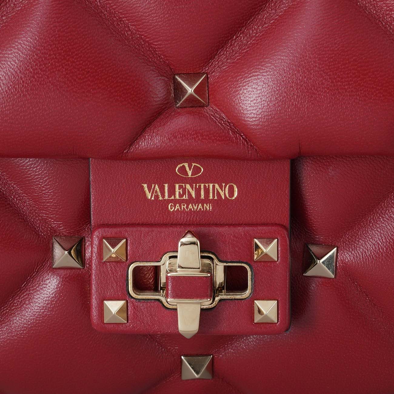 VALENTINO(USED)발렌티노 QW2B0B55NAP 락스터드 스파이크 숄더백