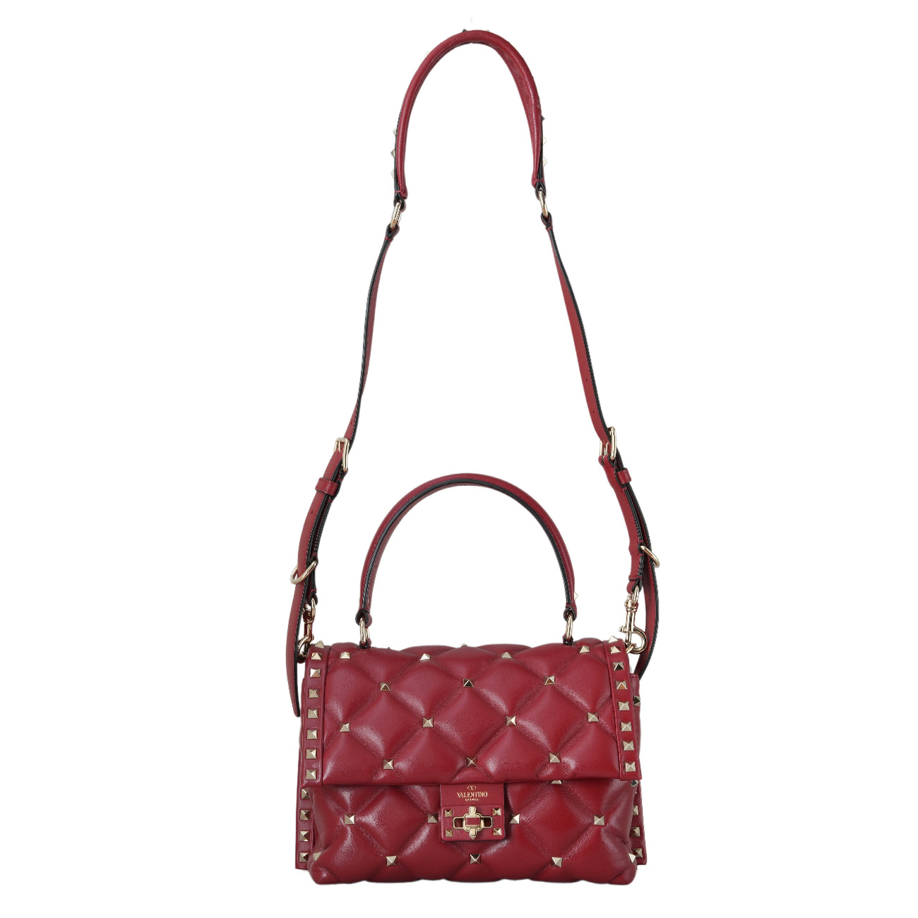 VALENTINO(USED)발렌티노 QW2B0B55NAP 락스터드 스파이크 숄더백