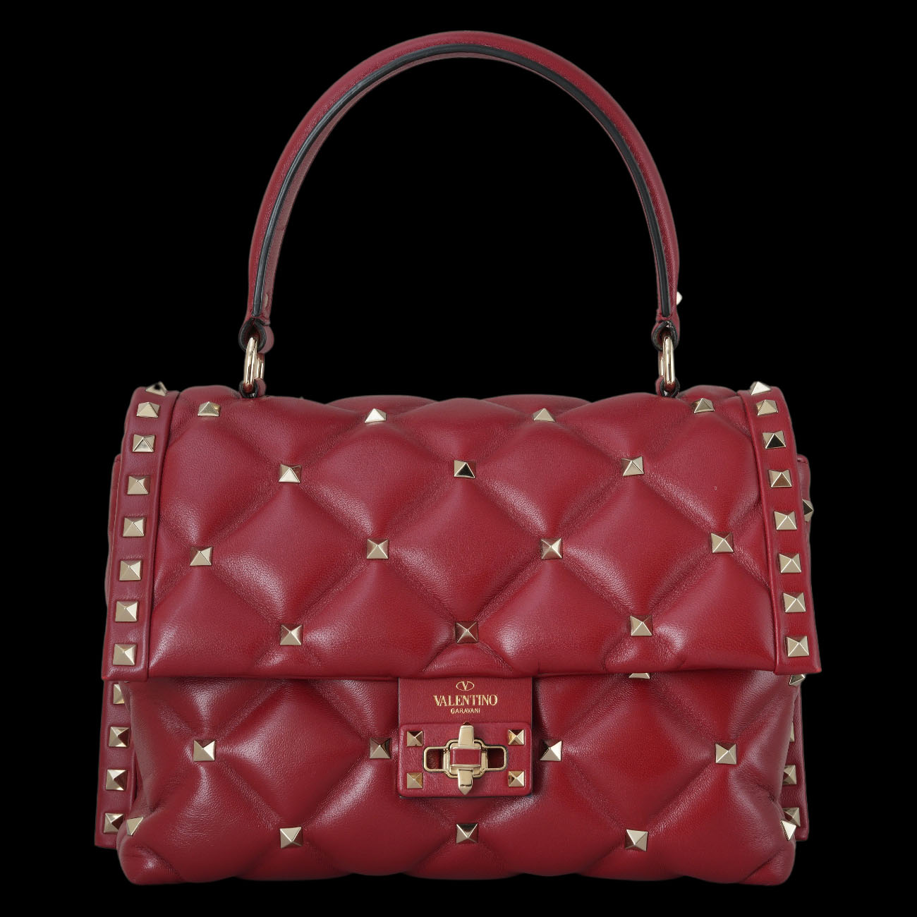 VALENTINO(USED)발렌티노 QW2B0B55NAP 락스터드 스파이크 숄더백