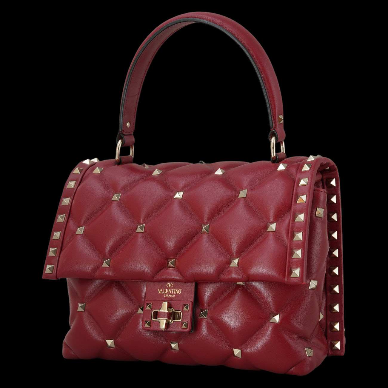VALENTINO(USED)발렌티노 QW2B0B55NAP 락스터드 스파이크 숄더백