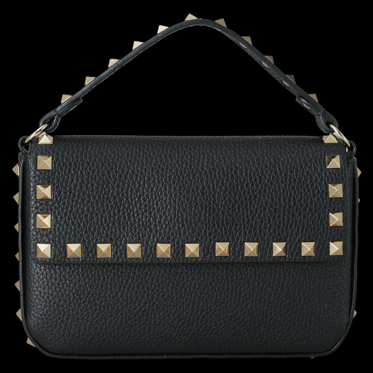 VALENTINO(USED)발렌티노 락스터드 미니 플랩 숄더백
