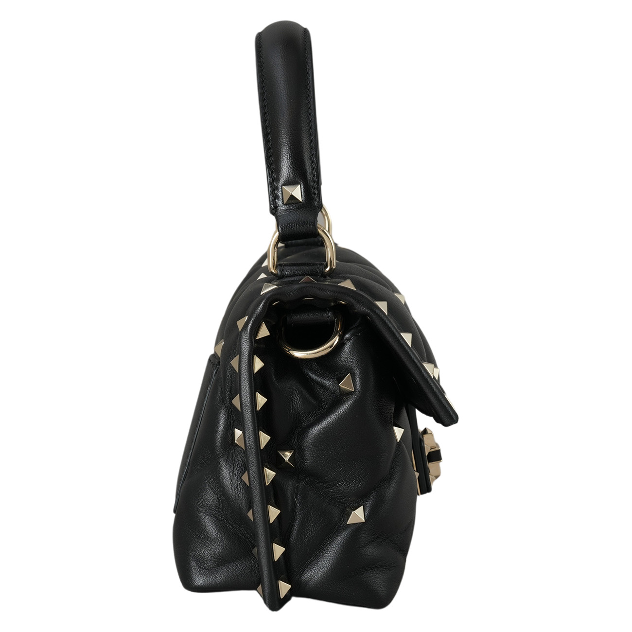 VALENTINO(USED)발렌티노 락스터드 탑핸들백