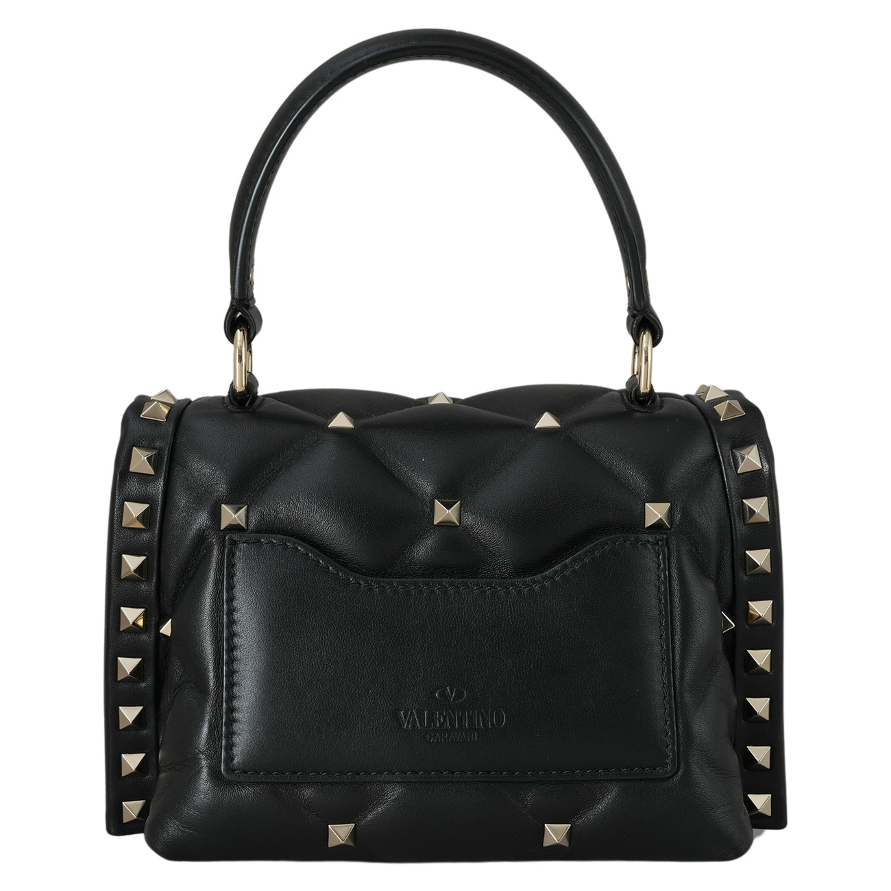 VALENTINO(USED)발렌티노 락스터드 탑핸들백