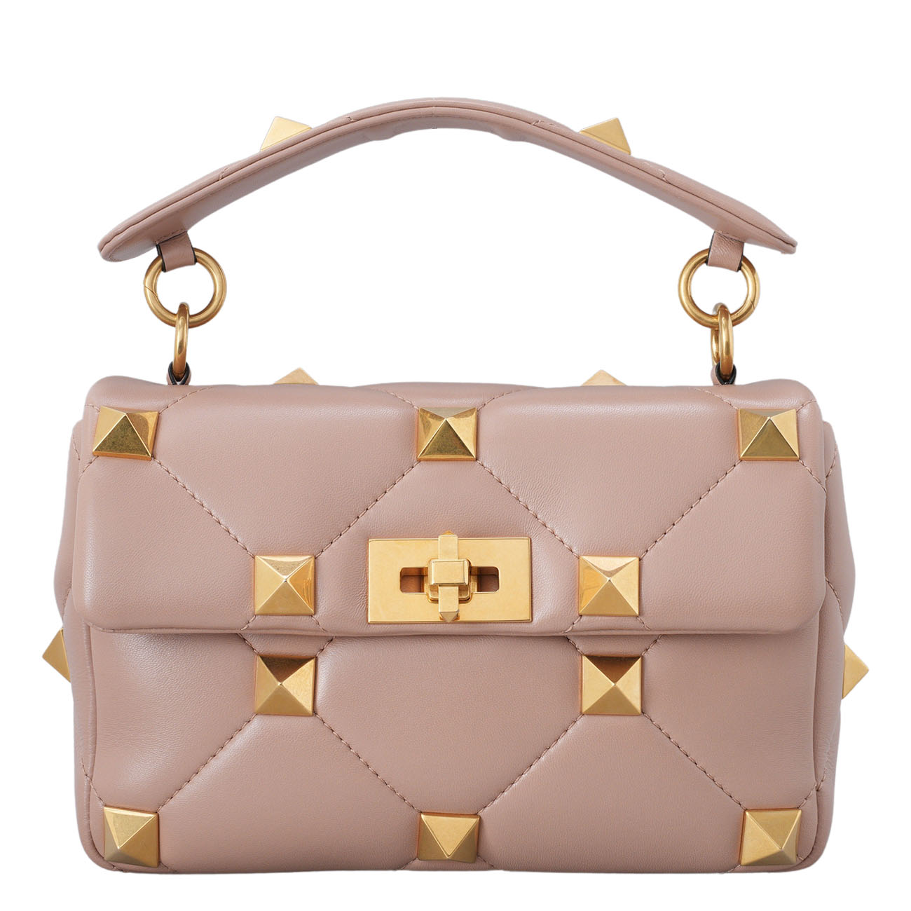 VALENTINO(USED)발렌티노 로만 스터드 토트겸 숄더백