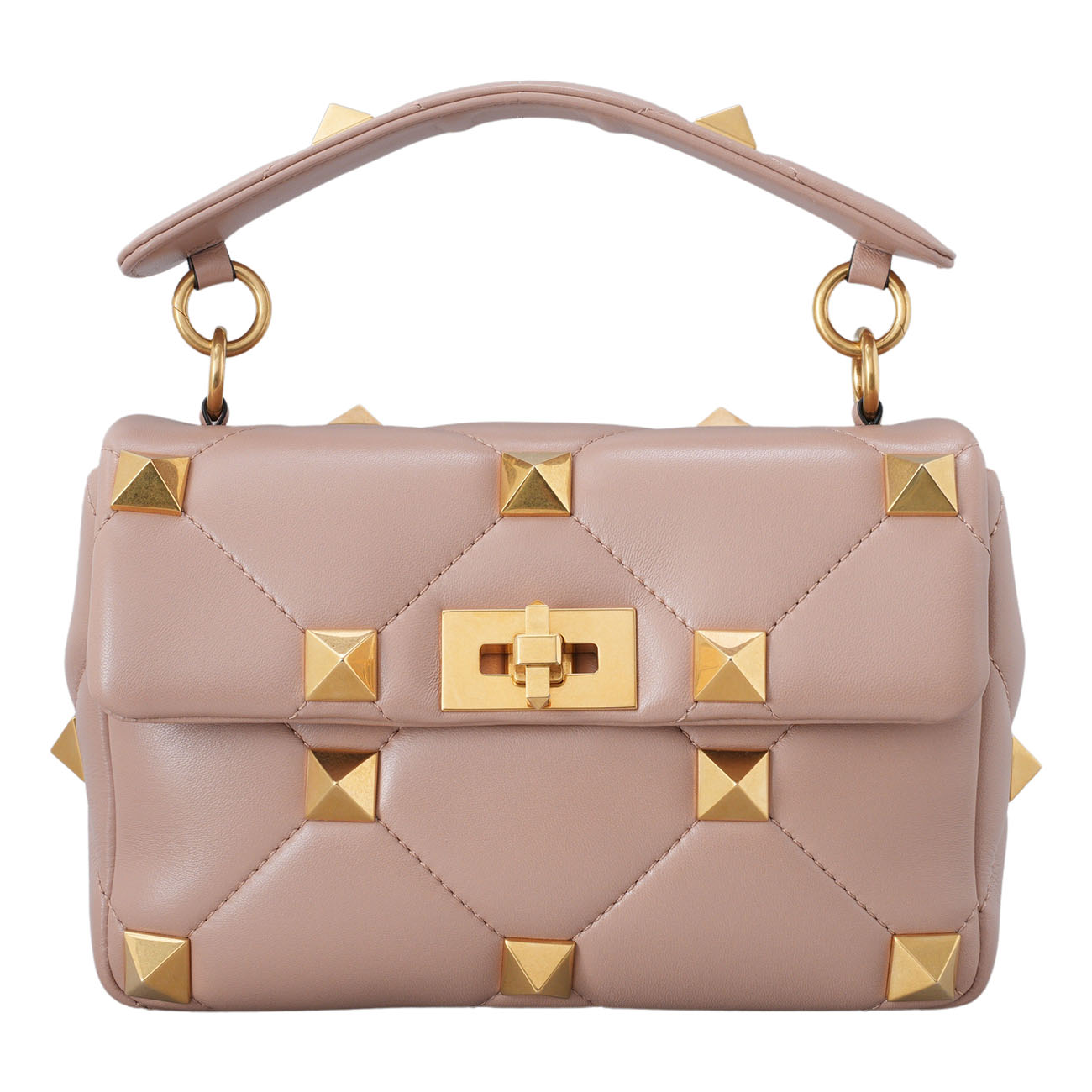 VALENTINO(USED)발렌티노 로만 스터드 토트겸 숄더백