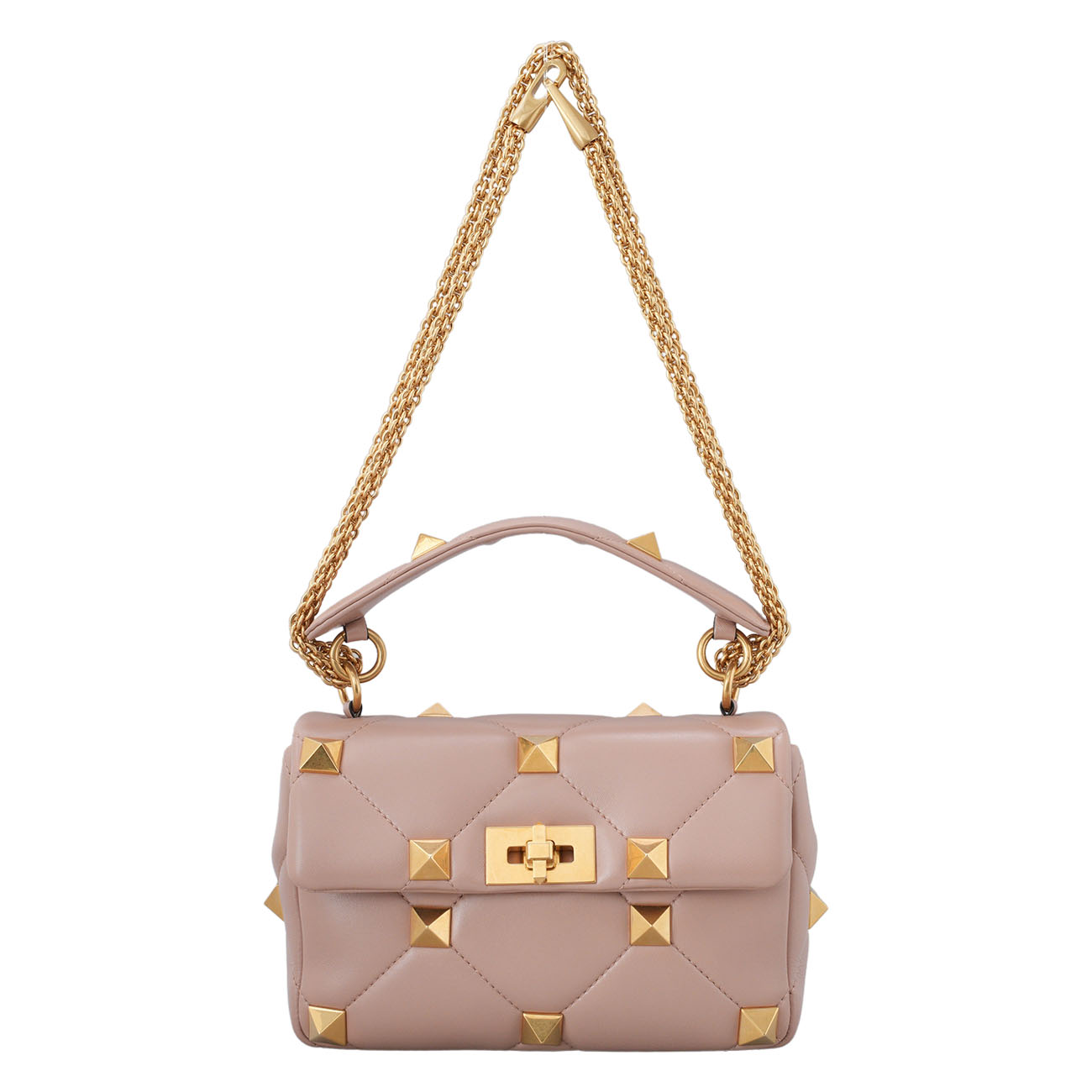 VALENTINO(USED)발렌티노 로만 스터드 토트겸 숄더백