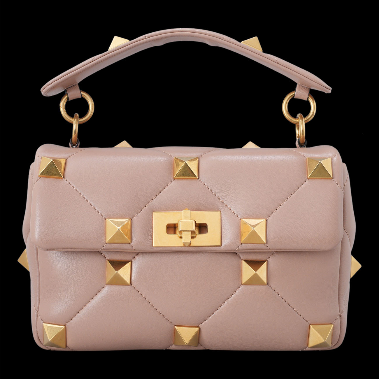VALENTINO(USED)발렌티노 로만 스터드 토트겸 숄더백