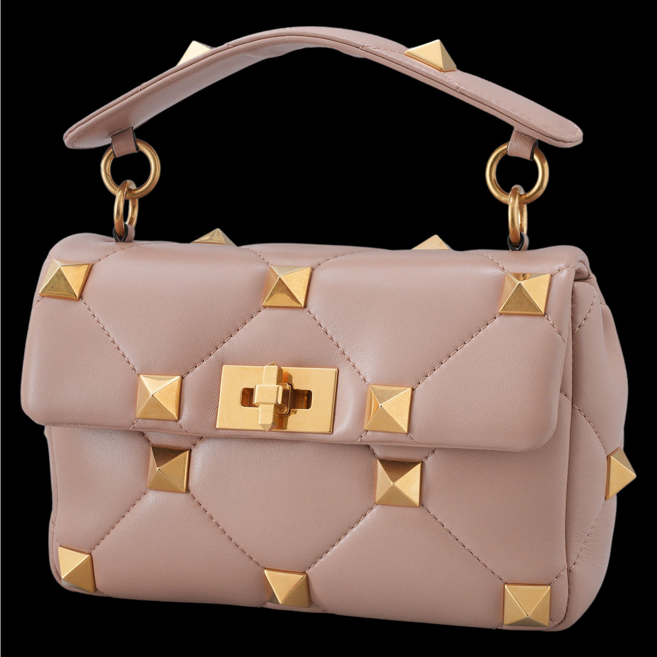 VALENTINO(USED)발렌티노 로만 스터드 토트겸 숄더백
