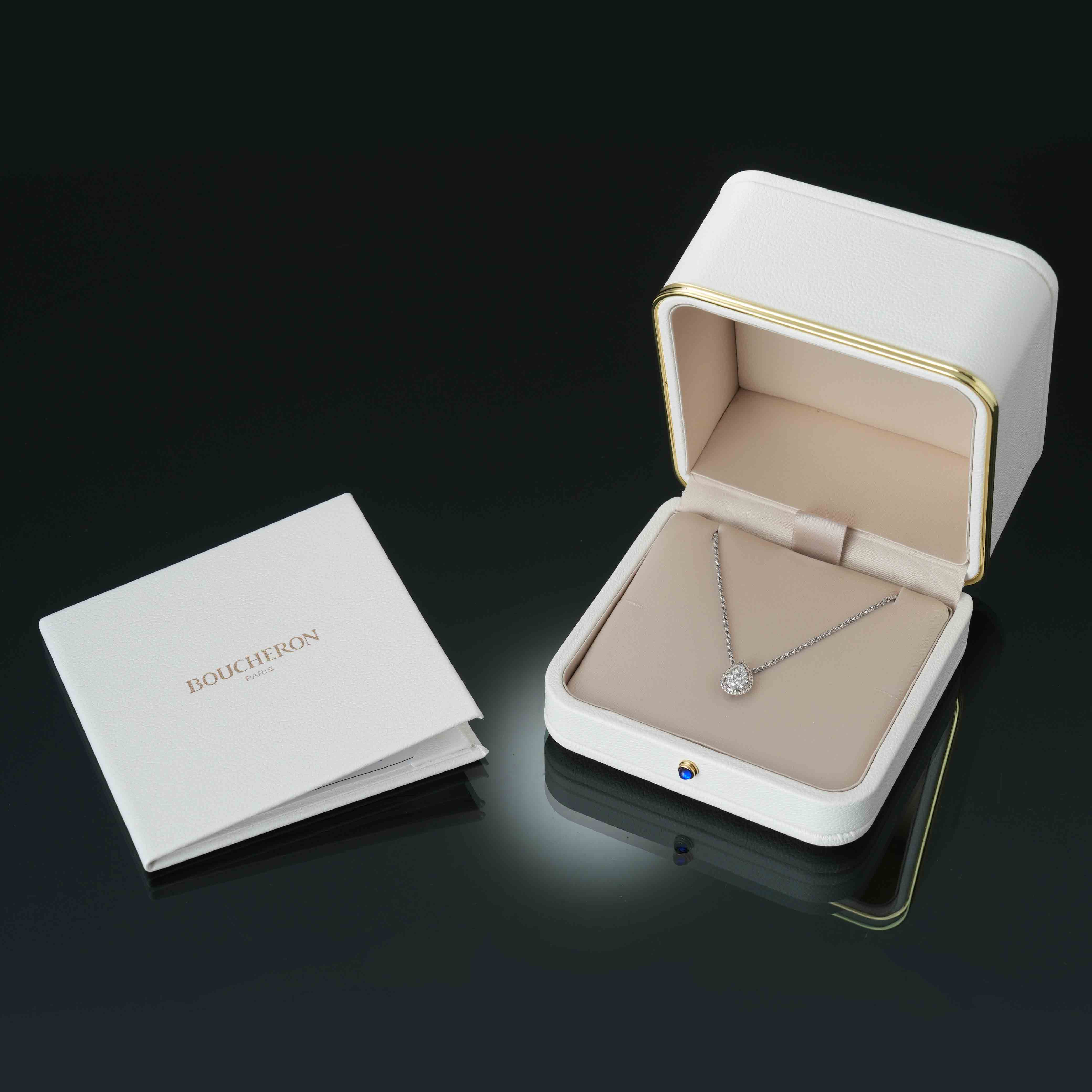 Boucheron(USED)부쉐론 쎄뻥 보헴 다이아 펜던트 S