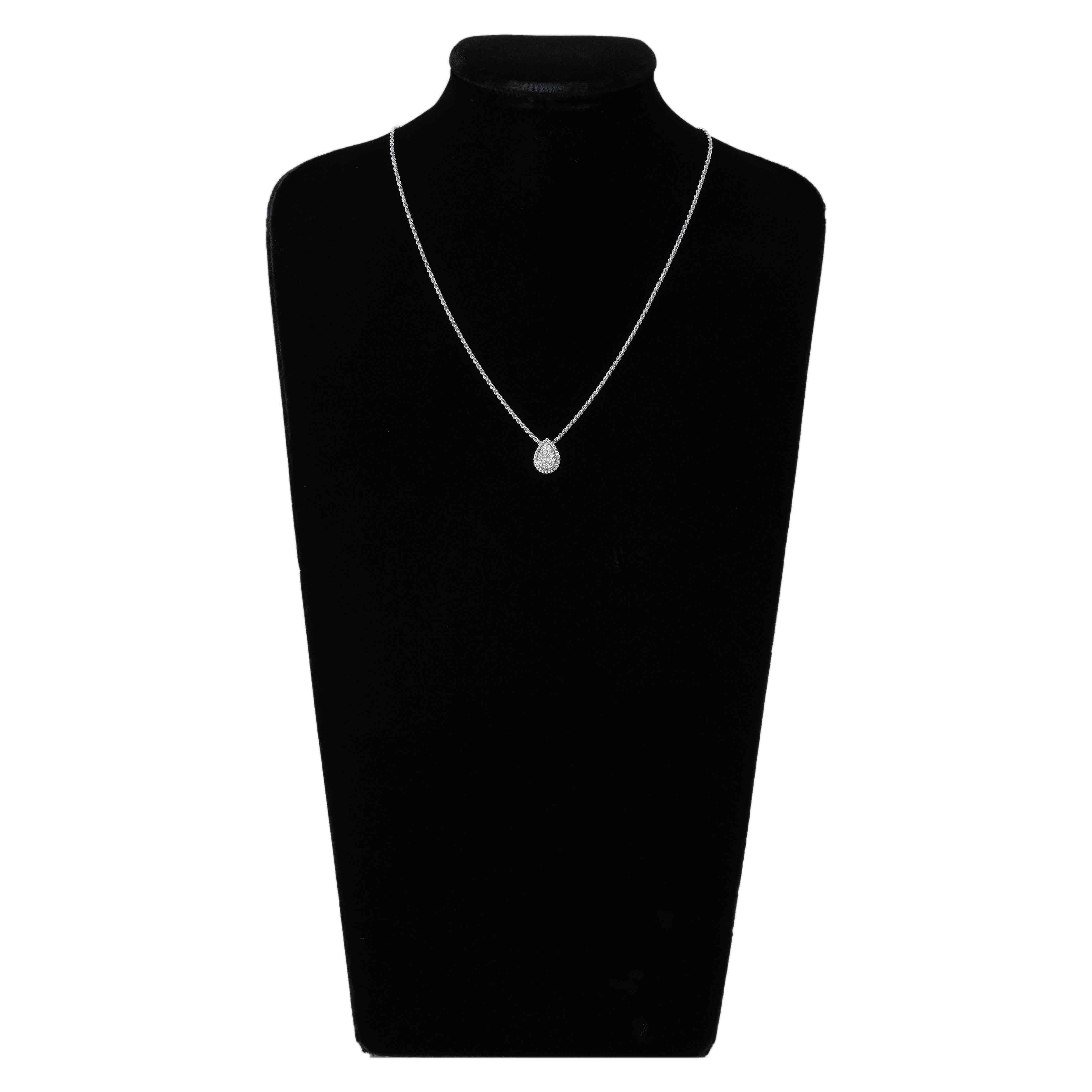 Boucheron(USED)부쉐론 쎄뻥 보헴 다이아 펜던트 S