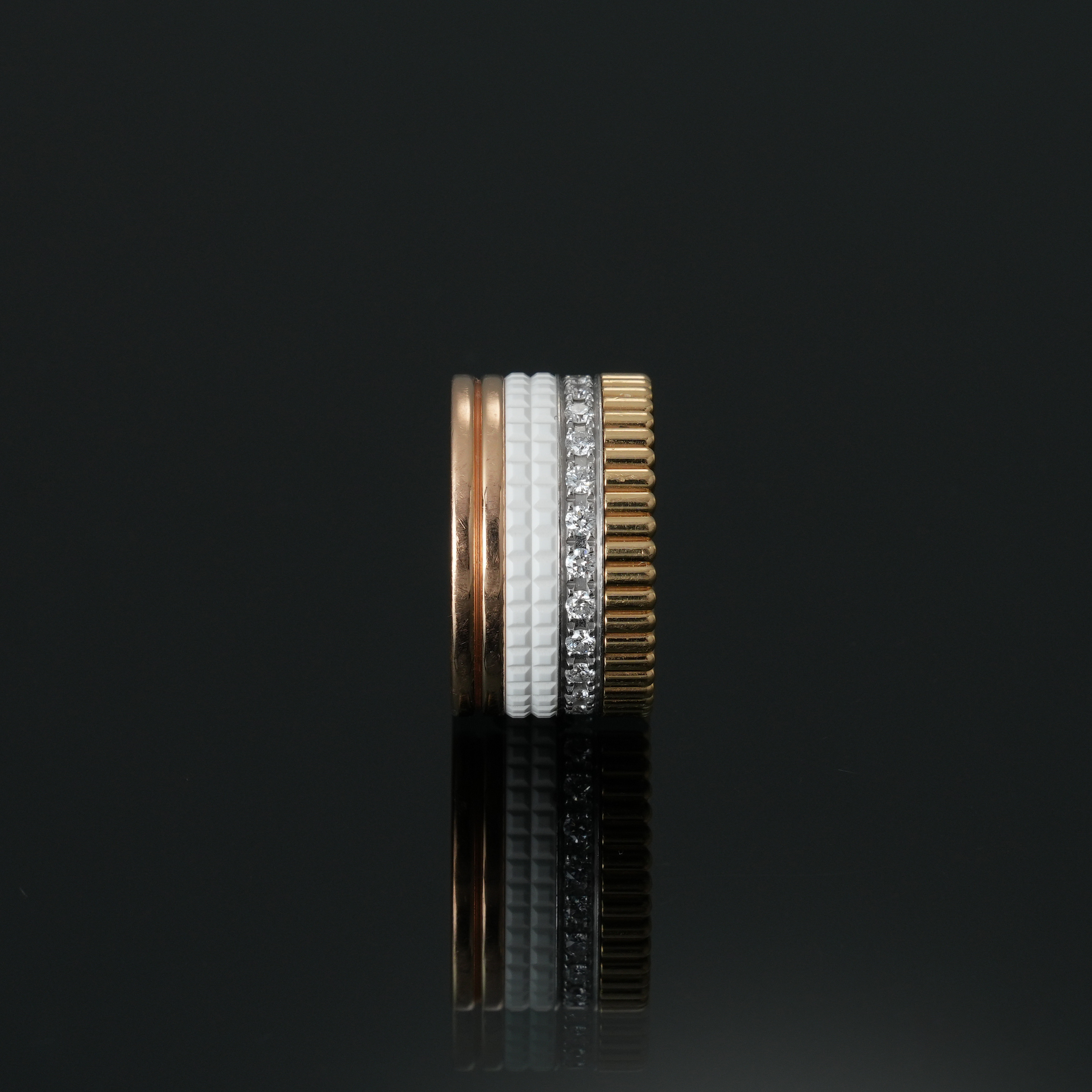 Boucheron(USED)부쉐론 콰트로 클래식 라지 다이아 4링 #51