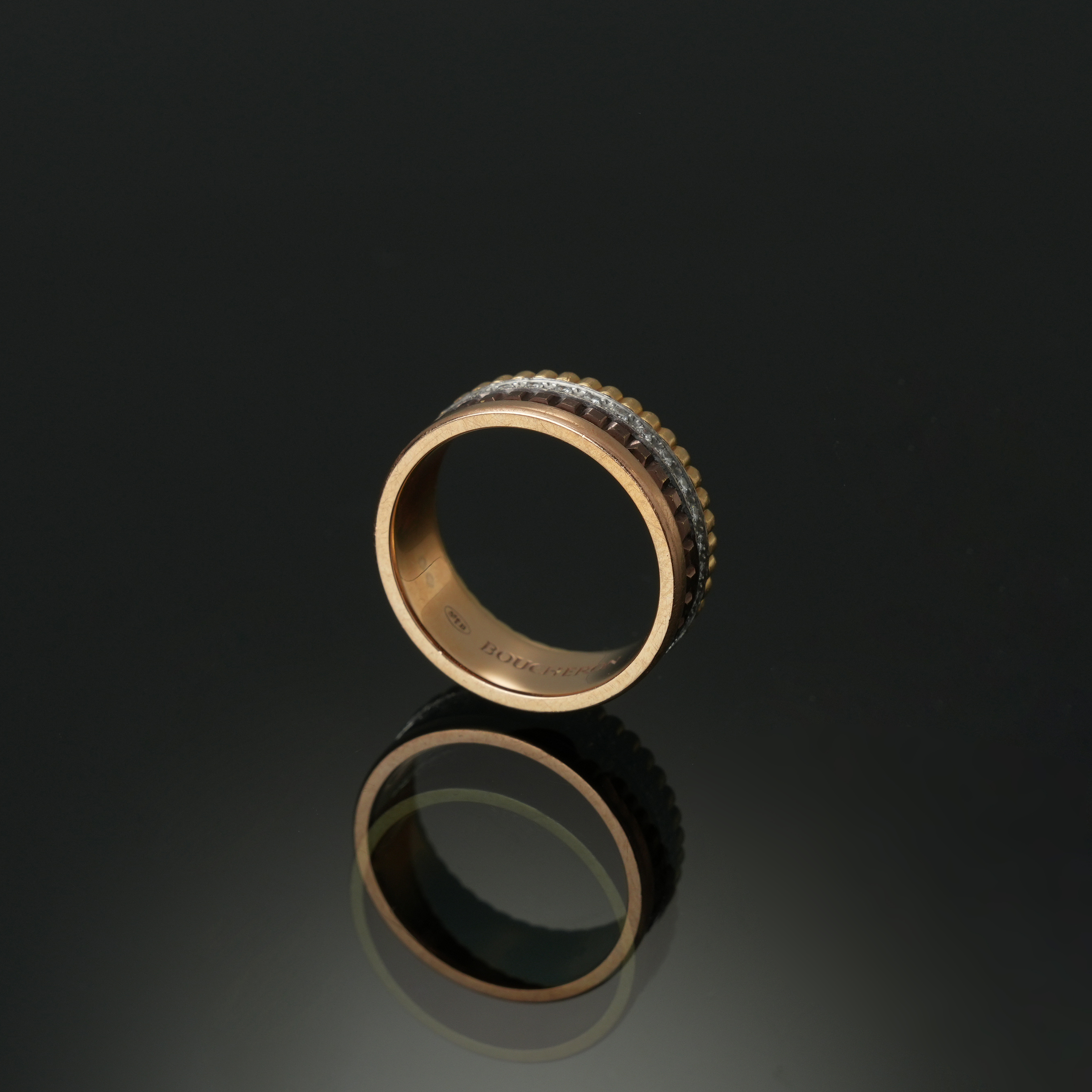 Boucheron(USED)부쉐론 콰트로 클래식 다이아 링 #50