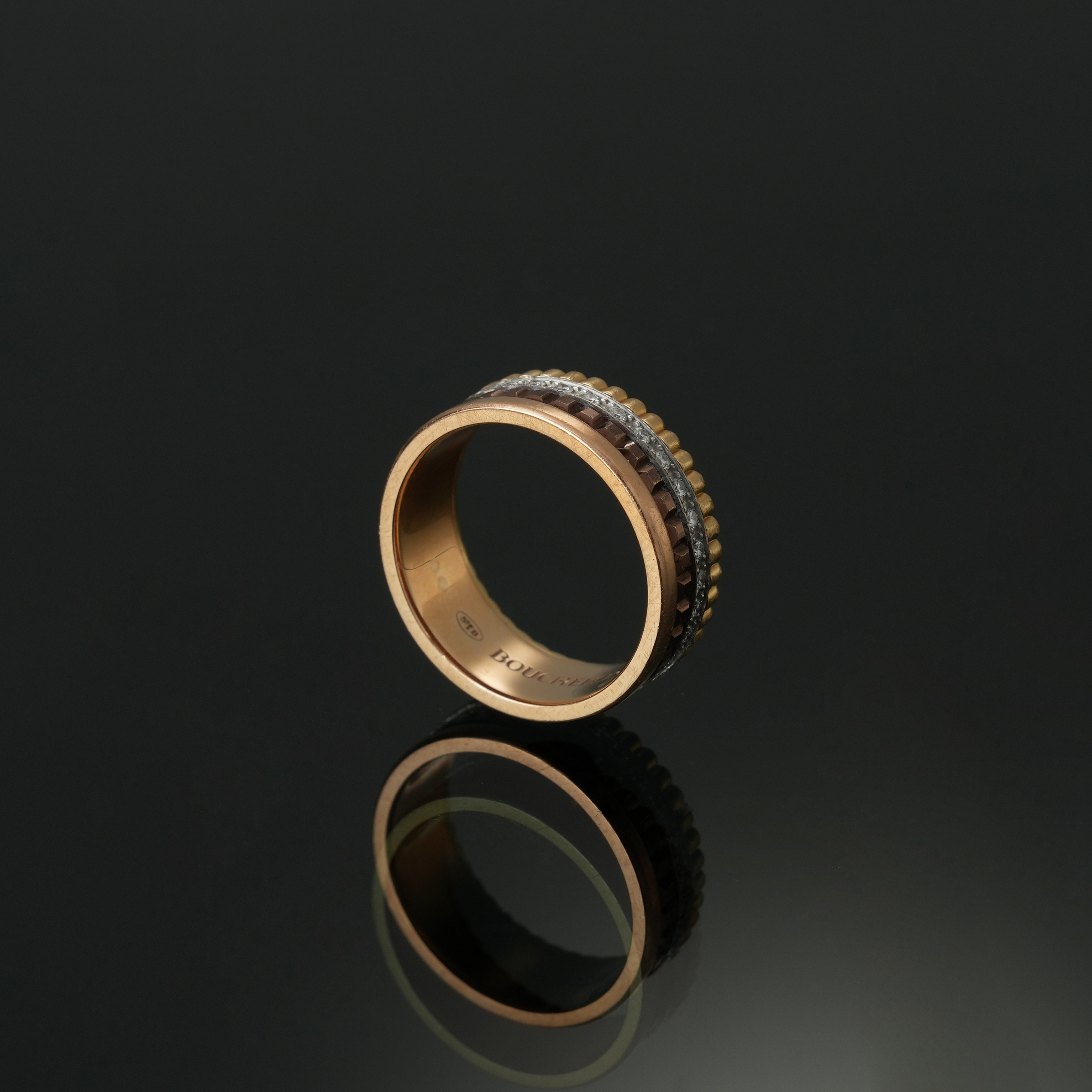 Boucheron(USED)부쉐론 콰트로 클래식 다이아 링 #50