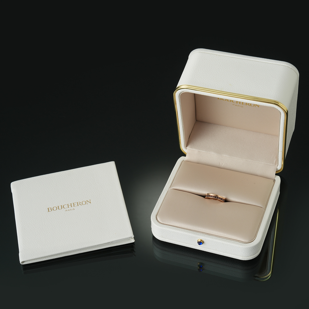 Boucheron(USED)부쉐론 콰트로 클래식 링 # 56