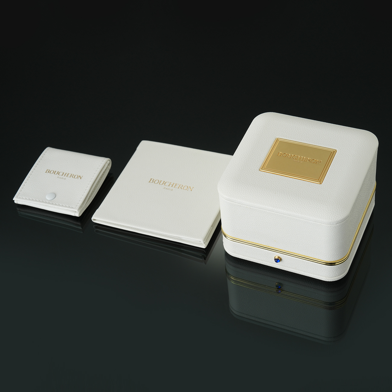 Boucheron(USED)부쉐론 콰트로 클래식 링 # 56