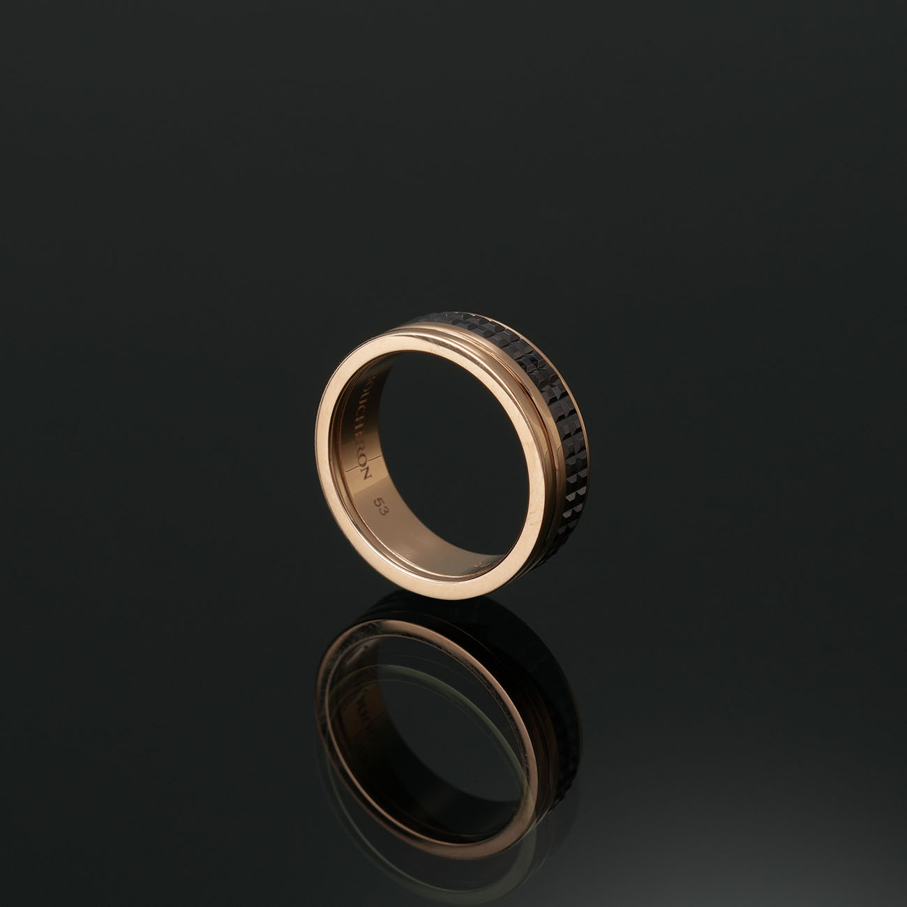 Boucheron(USED)부쉐론 클래식 웨딩밴드 라지#53 JAL00292